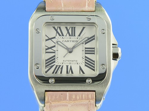 Cartier santos 100 automatico - santos,