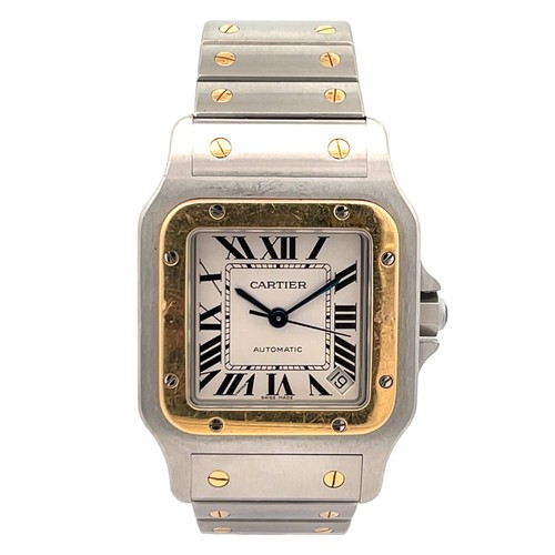 Cartier santos galbee - mm,
