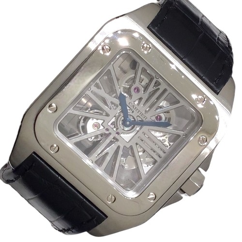 Cartier santos 100 scheletro - cartier,