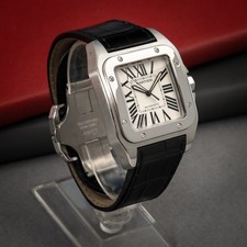 Cartier santos 100 watch