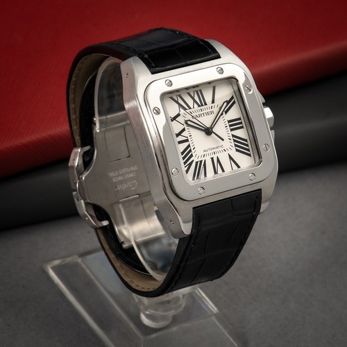 Cartier santos 100 - , watch