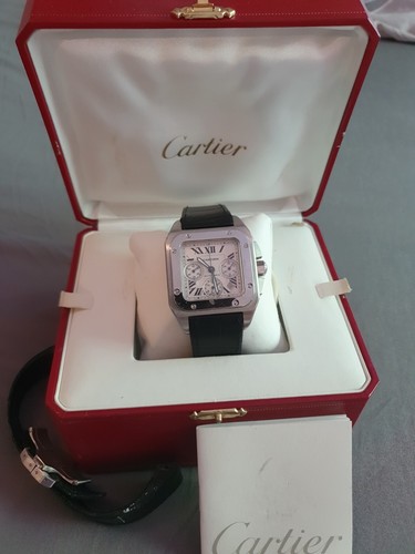 Cartier santos cronografo - santos, xl