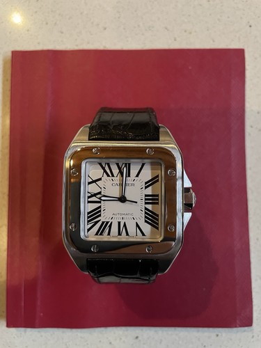 Cartier santos 100 full - cartier,