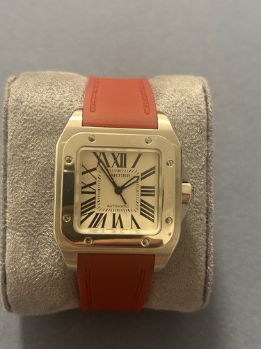 Cartier santos 100 automatico - santos,