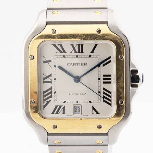 Cartier santos mm ref - l,