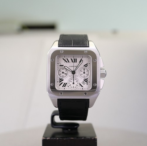 Cronografo cartier santos 100 - cronografo,