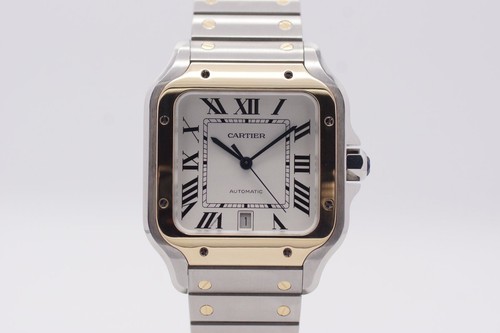 Cartier santos acciaio - cartier, acciaio/oro
