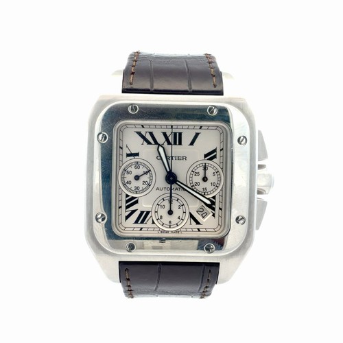 Cartier santos 100 - santos,